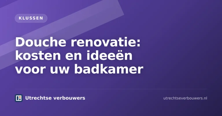 Douche renovatie in een moderne badkamer met inloopdouche, grote tegels en glazen wand