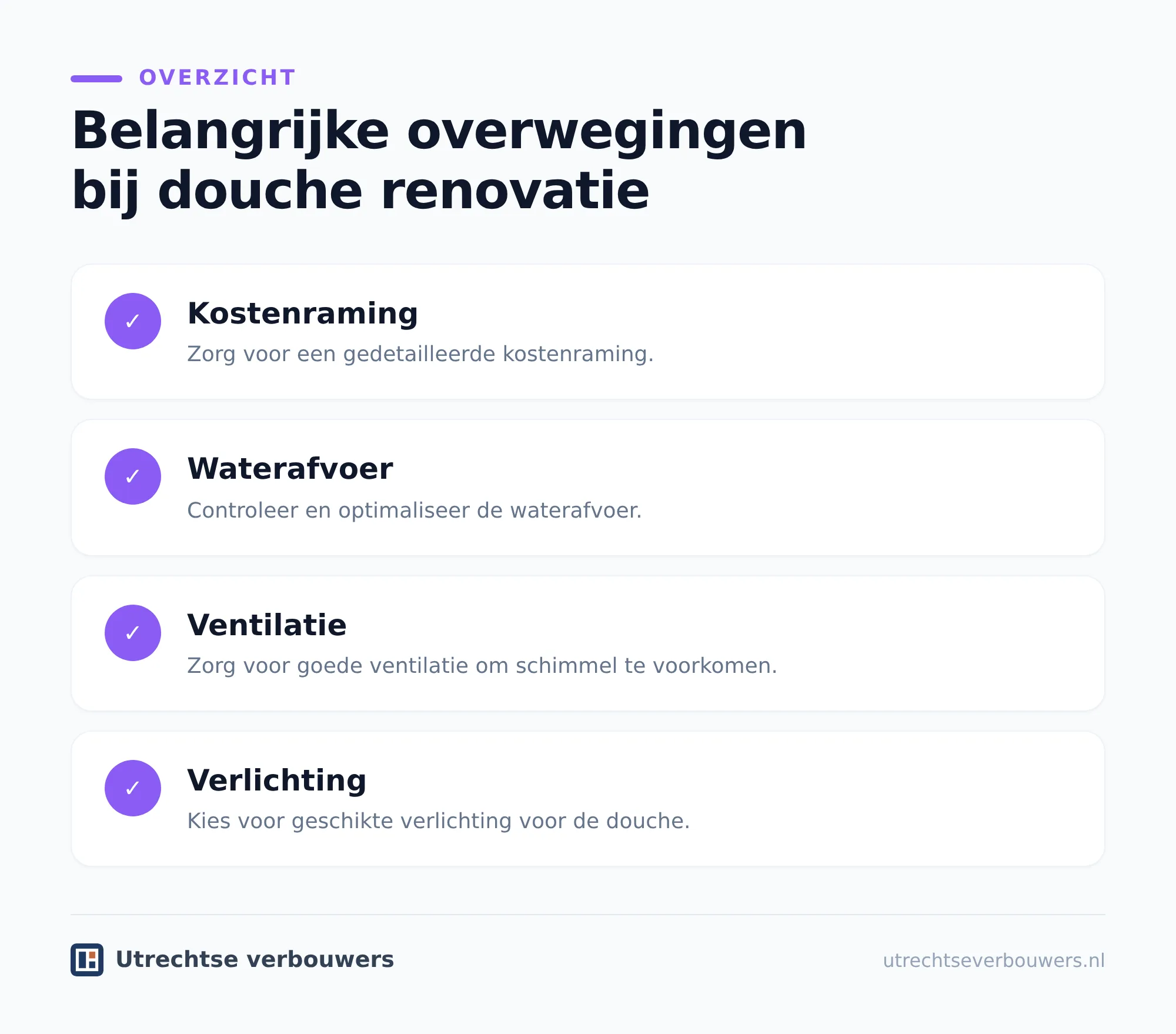 Wat kost een douche renovatie?